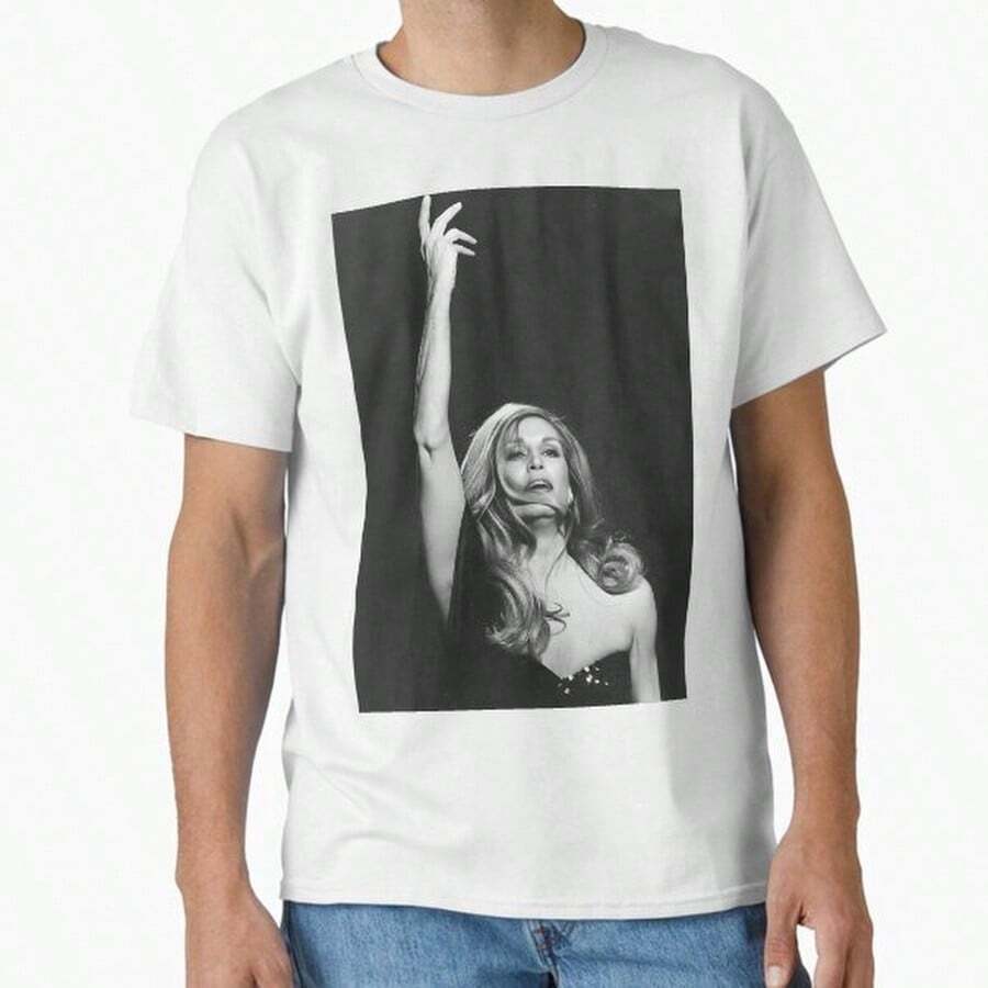 Dalida - Camiseta Clásica BW - Blanco - Ver 1