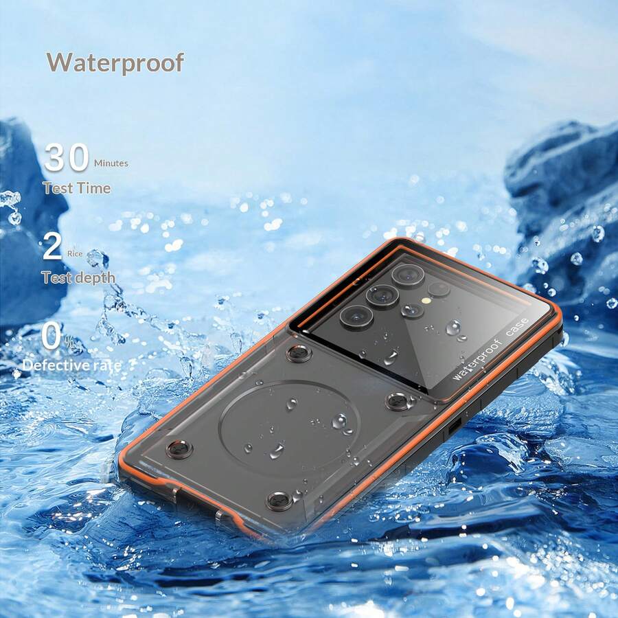 1Brand-New Premium Viral Bestselling Universal 6.9-Inch Diving Phone Cases - Touchscreen Compatible With Kickstand, Shockproof And Drop-Resistant - Fits All Smartphones - Ideal Gift For Water Sports Enthusiasts - Multicolor - View 1