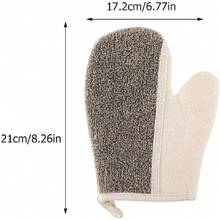 Guantes Exfoliantes De Ducha 2 Piezas Guantes Para Baño Y Exfoliación Corporal Suaves Y Espumosos Para Limpieza Profunda Y Piel Suave En Brazos Y Espalda,36983200 - Multicolor - Ver 2