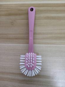 5-Face Multi-Functional Durable Shoe Brush, Suitable For Dorm Use Without Damaging Shoes, Long Handle Shoe Brush, Can Be Hung For Cleaning, Removes Stains, Laundry Brush - Multicolor - View 15