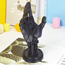 Mô hình bàn tay máy phong cách Cyberpunk, giá đỡ tay cầm chơi game Asura, giá treo nhẫn/vòng tay để bàn (chỉ có mô hình bàn tay máy) - Nhiều màu - Xem 1