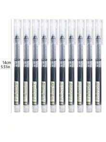 1pc Ultra Fine Gel Pen With Black Ink Refill, Suitable For School, Office, Exams, Stationery, Back To School, Also Great As Valentine's Day, Party, Birthday Gift, Office Use - Multicolor - View 7