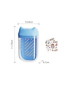 Cat Travel Soap Box, Portable Travel Soap Container With Drainage, Sealed Small Soap Box - Multicolor - View 9