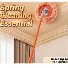 1件装墙面拖把，长柄墙面清洁拖把，清洁拖把，多功能墙面清洁拖把，除尘器，长柄除尘器，可伸缩除尘器，返校必备，地板瓷砖玻璃窗汽车清洁拖把，伸缩式干湿两用天花板拖把，高品质踢脚线清洁器，专业手柄踢脚线清洁工具，优质除尘拖把，高效吊扇除尘器