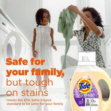 Tide Purclean Liquid Laundry Detergent, 63 Fl Oz, 48 Loads - Màu be - Xem 2