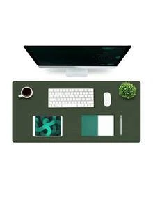 1件装纳帕皮革桌垫，鼠标垫，办公桌垫，防滑PU皮革吸墨垫，笔记本电脑桌垫，皮革鼠标垫，防水皮革易清洁键盘垫鼠标垫，美甲桌垫，柔软超细纤维PU皮革美甲垫，可折叠美甲休息垫，可重复使用的桌面美甲垫，亚克力美甲桌垫，防水桌面书写垫，适用于办公室（粉色和黑色） - 彩色 - 查看 79