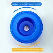 1个工业级重型钻孔除尘系统，带透明圆顶盖和颜色编码连接器 - 兼容无绳电钻、冲击起子和锤钻 - 减少粉尘、提高安全性、高效清洁的配件（钻头防尘罩） - 塑料外壳、中央圆顶和集尘碗设计，有效收集粉尘！适用于直径小于11毫米的钻头。 - 彩色 - 查看 8