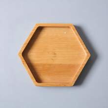 1pc Multi-Functional Wooden Tray With Star And Heart Patterns, Can Be Used As Jewelry Dish, Jewelry Tray, Necklace Tray, Ring Dish, Key Bowl, Decorative Plate, Ideal For Kitchen, Dining Room, Bedroom Decor, And Valentine's Day Gift For Women - Multicolor - View 14