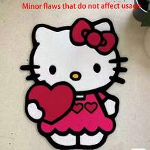 SANRIO 1块造型地毯（50*60厘米），多种可爱图案，厚实柔软，可用作入口、卧室、浴室的防滑垫，或用作客厅/梳妆台的装饰地毯，兼具实用吸水防滑功能，并散发着可爱少女气息。 - 彩色 - 查看 14