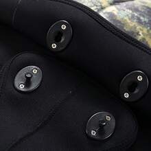 HISEA 3.0mm Women's Neoprene Freediving Wetsuit; Men's Two-Piece Freediving And Hunting Wetsuit; Unisex Hooded Diving Wetsuit - Green - View 2