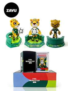 2026FIFA WorldCup Mascots, Figurines, Dolls, Collectible Toys, Statues - Official Licensed Genuine Product CLUTCH/MAPLE/ZAYU - WC2026 - (3 chiếc) - Xem 6