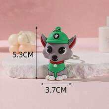 1pc/6pcs Paw Patrol Cartoon Decorations & Keychains, Can Be Hung On Bags Or Placed In Living Room And Bedroom, Multiple Colors Available, Including Chase, Skye, Rubble, Mao Mao Keychains, Paw Patrol Accessories, Suitable For Holiday Celebrations, Halloween, Christmas, Birthday Parties To Create A Warm Atmosphere