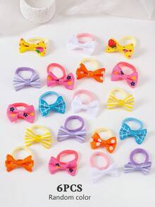 10/15/100/871件套彩色可爱女孩发饰套装，包含蝴蝶结发夹、花朵发卡、全包卡通侧夹、蝴蝶结发圈、Y2K星星BB夹、迷你爪夹和蕾丝竹结弹力发圈，是女孩日常、派对和旅行打造甜美可爱造型的必备单品。 - 彩色 - 查看 9