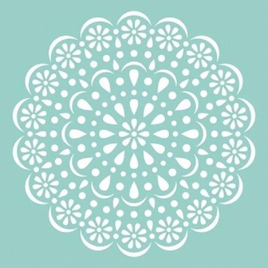 T603 Plantilla para álbumes de Recortes, 30,5 x 30,5 cm, blonda,36979333 - Multicolor - Ver 1