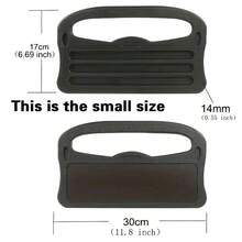 1pc Black Multifunctional Car Steering Wheel Tray, 2-In-1 Foldable Steering Wheel Desk With Cup Holder And Pen Slot, Made Of Durable ABS Plastic, For Dining, Working And Storage, Universal Fit For Most Sedans And SUVs, Essential Car Travel Accessory - 多色 - 查看 13