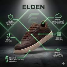 Men's Casual Tennis Shoes Original Comfortable And Durable - Rỉ Nâu - Xem 3