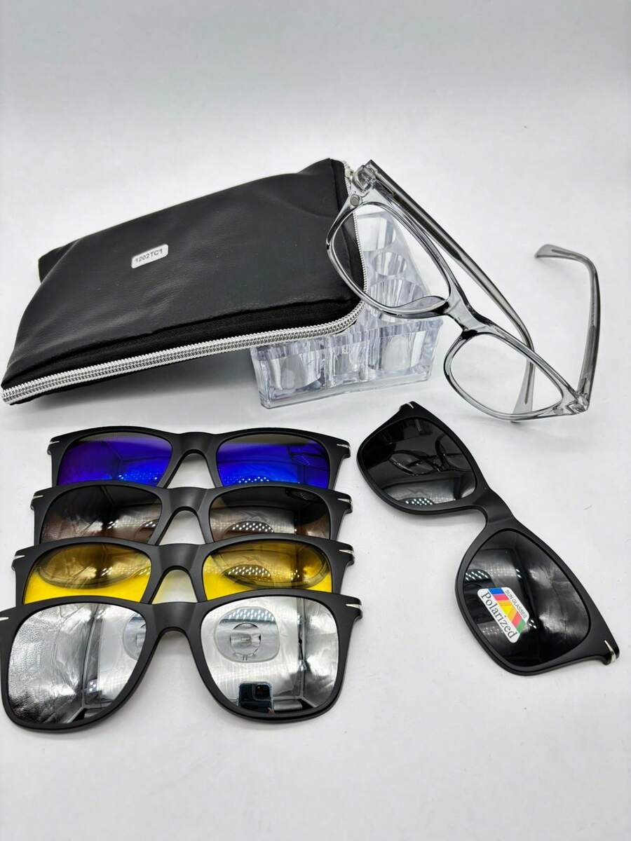 Men Eyewear Frames - Grey - View 1