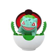 pokemon 宝可梦6款可变形玩偶玩具 口袋妖怪杰尼龟伊布喵喵动漫人物桌面摆件模型玩偶收藏玩具礼品 - 彩色 - 查看 10