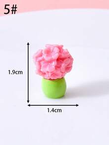 Bó hoa nhựa mini kiểu ngẫu nhiên, tượng hoa hồng, hoa tulip, hoa hướng dương, trang trí bàn làm việc, văn phòng, phòng ngủ, phòng khách, phụ kiện tiểu cảnh terrarium, vật trang trí chất lượng cao đa năng, tiết kiệm không gian. - Nhiều màu - Xem 9