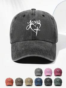 1 件男女通用复古十字印花棒球帽，时尚帽子，遮阳，透气，可调节尺寸，多功能卡车司机帽，适合户外和日常穿着