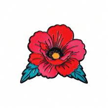 罂粟花珐琅胸针 时尚装饰胸针 衣领徽章 包饰 珠宝礼品 - 彩色 - 查看 6