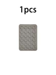 1/2pcs Silicone Suction Cup Phone Case Stand, Phone Holder, Octobuddy, Phone Accessories, Phone Stand, Phone Suction Cup, Octobuddy, Sticky Phone Holder, Phone Back Sticker, Sticky Phone Stand, Suitable For Smartphones