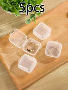 眼影盘化妆品收纳盒 亚克力化妆品收纳盒 7格分隔梳妆台收纳架 抽屉和浴室现代化妆品收纳架 - 無色 - 查看 10