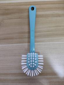 5-Face Multi-Functional Durable Shoe Brush, Suitable For Dorm Use Without Damaging Shoes, Long Handle Shoe Brush, Can Be Hung For Cleaning, Removes Stains, Laundry Brush - Multicolor - View 13