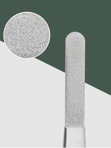 4pcs Double-Sided Stainless Steel Nail File, Nail Grinder, Sanding Strips, Grinding Strips, Thick Nail File - Multicolor - View 3