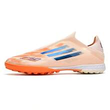 Hidkat Men's Football Shoes, Women's Football Shoes, Outdoor Breathable Sports Professional Shoes, Youth Football Shoes, Suitable For Both Men And Women - Orange - View 4