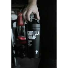 Shaker Acero Inoxidable 25oz 739ml Botella Mezcladora Deportiva Con Tapa Antifugas Para Proteína, Pre Entreno O Aminoácidos ( Glaciar).(Negro) - Multicolor - Ver 3