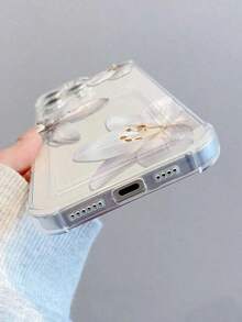 1pc Transparent Card Slot Holder Phone Case Compatible With IPhone 17 16 15 14 13 12 11 Pro Max 14Plus, Transparent Wallet Silicone Shockproof Back CoverFOR-YOUR-BELOVED-PHONEFashionable,Valentine's Day,Shockproof And Drop-Resistant Phone Case - 款式2(1PC) - 查看 6