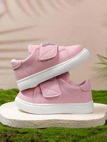New Kids Flat Casual Fashion Sneakers - Pink - View 4