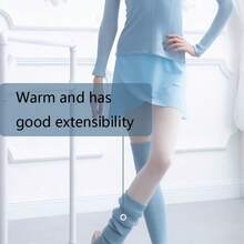 芭蕾瑜伽体操比赛针织护腿，舞蹈练习热身保暖长护腿。 - 彩色 - 查看 9
