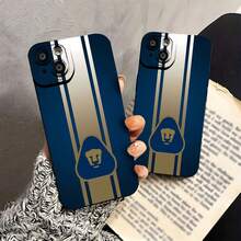 Funda para teléfono con diseño elegante y emblema de león, compatible con teléfonos ,  17,  16 Pro Max,  15 Pro Max,  13 y  12. Fabricada en TPU, ofrece protección contra golpes y caídas. Ideal para amantes de la moda, como regalo para seres queridos, en cumpleaños y ocasiones especiales. - Negro - Ver 5