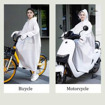 Impermeable de moda, abrigo de lluvia de alta calidad, grueso, impermeable y a prueba de viento, chaqueta impermeable, capa de lluvia para mujer, multiusos, para actividades al aire libre, ciclismo, viajes, escalada