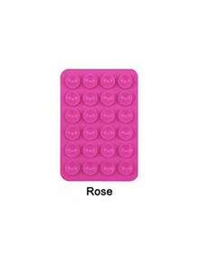 Silicone Suction Cup Phone Case Holder, Double-Sided Suction Cup Phone Holder, Silicone Anti-Slip And Washable Phone Holder, School Back-To-School Season Phone Holder