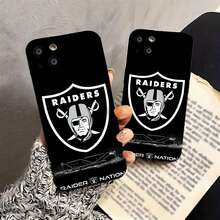 Funda de teléfono de  Nation, compatible con teléfonos ,  17,  16 Pro Max,  15 Pro Max,  13 y  12. Fabricada en TPU, ofrece protección contra golpes y caídas. Perfecta para aficionados, entusiastas del deporte, regalos para el día del partido y celebraciones previas al partido. - Negro - Ver 5