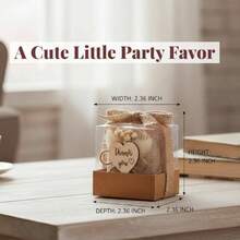 10 Pack Tealight Candle Holders Wedding Favors Guests - Return Gifts Bridal Shower, Party Favors Adults Guest, Thank You Gifts - Decorative Table Centerpiece - 10 Pack - 查看 4