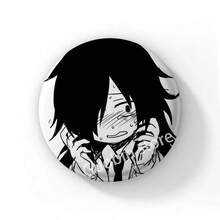 58mm 新款趣味动漫《丧女》黑木智子后室徽章胸针，动漫抱枕胸针，包包配饰装饰，朋友礼物，圣诞风格 - 58 mm - 查看 35