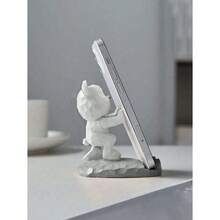 1pc Cute Bear-Shaped Phone & Tablet Stand | Desktop/Bedside Decor | Perfect For Birthday & Graduation Gifts - 彩色 - 查看 5