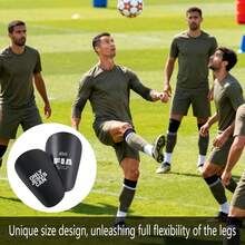 1 Pair Mini Football Training Shin Guards, Match Training Pads - Reusable, Comfortable Wear, Durable