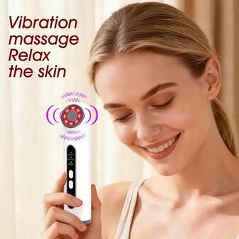 Lifting Radiofrequency Facial Massager Device Microcurrent Tightening Skin Care Massage Beauty Tool Machine Battery Capacity 500mAh