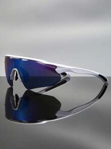 男女通用时尚眼镜，彩色镀膜镜片，防风防尘，适合度假、海滩、骑行、跑步、徒步、滑雪等运动，是明星和街头时尚的流行配饰，也是假日防晒的理想选择，男士时尚眼镜 - 多色 - 查看 2