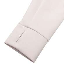 Adidas Women's Sweatshirt, Collared Pullover, SFL HZ SWT, Casual Sporty Daily Fashion Top, KH0206 - Light Sesame Purple Powder - View 6