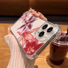 Funda de teléfono transparente adecuada para iPhone 17air/16e/15/14/13mini/12mini/11,X/XR/XSmax,Aplicable a  galaxia S25ULTRA/S25PLUS/S25FE/S25EDGE/S25/S24ULTRA/S24PLUS/S24FE/S24/S23ULTRA/S23PLUS/S23FE/S23/S22ULTRA/S22PLUS/S22/S21ULTRA/S21PLUS/S21FE/S21/S20ULTRA/S20PLUS/S20FE/S20/NOTE20ULTRA/NOTE20/NOTE10PLUS/NOTE10/M56/M53/M36/M33/M23/A73/A56/A55/A54/A53/A52/A51/A50/A36 /A35/A34/A33/A32/A31/A30/A26/A25/A24/A23/A22/A22/A21S/A20S/A17/A16/A15/A14/A13/A12/A11/A10S/A07/A06/A06/A05S/A05/A04E/A04/A03CORE/A03/A02S/A02, Agujero de Precisión Cuatro Esquinas Anticaída, Color Transparente Simple, Ligero y Tridimensional - transparente - Ver 4