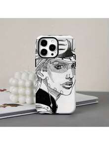 Funda de Película de Doble Propósito - Protección Robusta, Resistente a Impactos y Elegante - Compatible con iPhone 16, 15, 14, 13, 12, 11, Plus, Pro, Max, un Regalo de Cumpleaños Ideal para Amigos. - Blanco - Ver 3