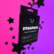 Hydrocolloid Pimple Patches, Black Stars - 32 Patch Set| Overnight Spot Treatment For Face & Body, Invisible & Vegan - 1 - Xem 7