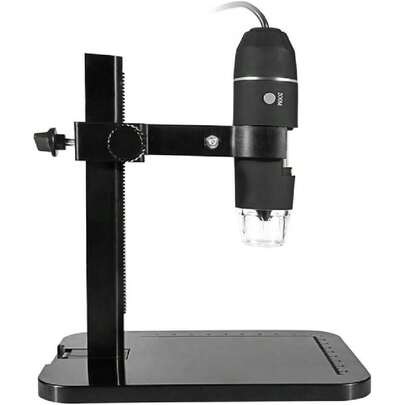 Portátil USB2.0 Microscopio, Digital 1000X Electrónica Endo-scopio 8 LED 2 Millones de Píxeles Practic Magnifier Microscopio Cámara Negro,36981612