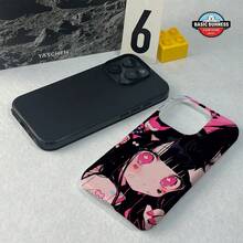 Arte temático de anime diseñado para modelos de  16, 15, 14, 13, 12 y 11 Pro Max Plus.Esta funda 2 en 1 para teléfono móvil cuenta con una carcasa interna protectora y un soporte de anillo, ofreciendo protección para la lente y resistencia a los golpes.Es un gran regalo tanto para hombres como para mujeres durante el Año Nuevo y Navidad. - Blanco - Ver 6
